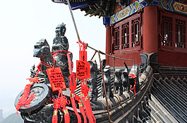 廟宇一角圖片