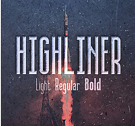 highliner.字体