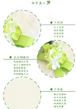 绿色清新淘宝细节展示效果图