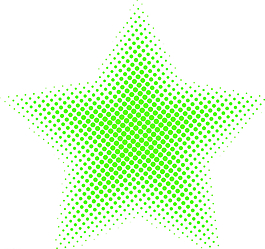 五角星圓點(diǎn)矢量圖圖片