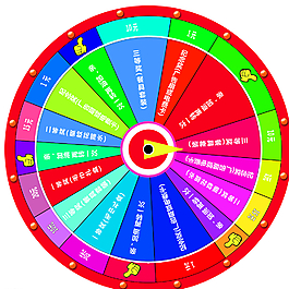 彩色轉(zhuǎn)盤圖片