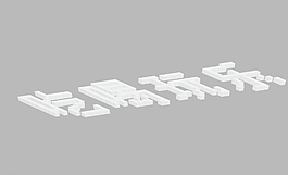 3d文字處理圖片