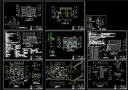 施工圖設計cad圖紙