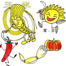 卡通食物圖片