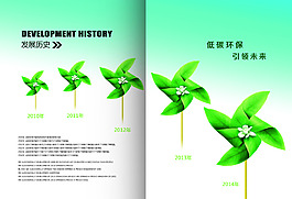 psd 低碳生活海報