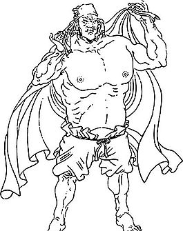 混江龍 李俊 水滸108將 矢量AI