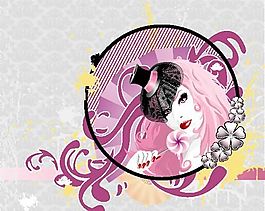 歐美風格人物剪影 矢量AI_0174