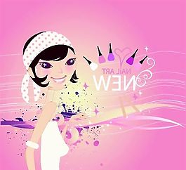 歐美風(fēng)格人物剪影 矢量EPS_128
