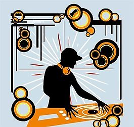 人物剪影 矢量CDR_0447