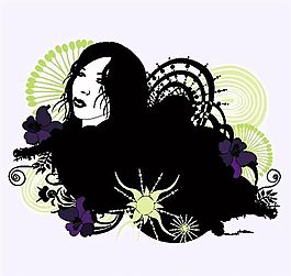 人物剪影 矢量CDR_0207