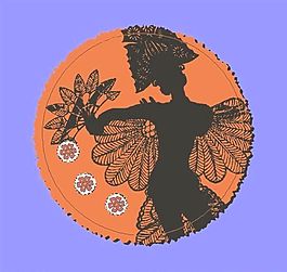 人物剪影 矢量CDR_0118