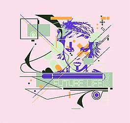 人物剪影 矢量CDR_0090