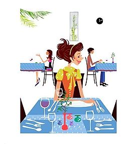 时尚男女 休闲生活 矢量 AI_18