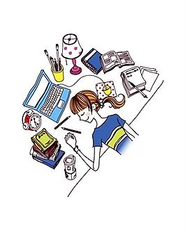 時(shí)尚女性 家庭生活 矢量人物 AI_21