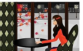 時(shí)尚女性 浪漫生活 矢量人物 AI_29