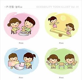 歡樂家庭 家庭生活 矢量 AI_037