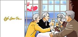 歡樂家庭 家庭生活 矢量 EPS_049