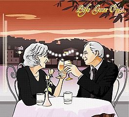 歡樂家庭 家庭生活 矢量 EPS_011
