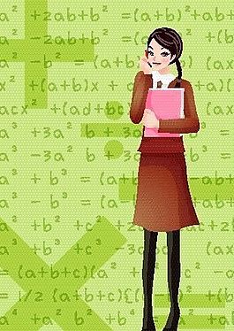 女性 學(xué)習(xí)生活 矢量 EPS格式 005
