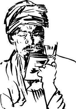 矢量男性 線條藝術(shù) 矢量 EPS格式_0035