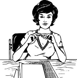 女性 時尚女人 矢量 EPS格式_0082