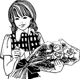 女性 時(shí)尚女人 矢量 EPS格式_0081