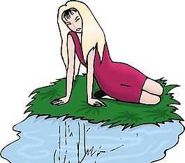 女性 時(shí)尚女人 矢量 EPS格式_0064