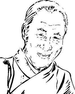 頭像肖像 線條藝術(shù) 矢量 EPS格式_0066