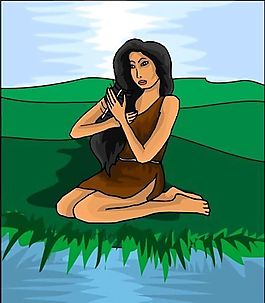 遠(yuǎn)古人物 猿猴時(shí)代 矢量 EPS格式_0041