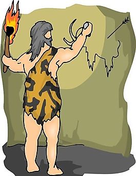 遠(yuǎn)古人物 猿猴時(shí)代 矢量 EPS格式_0026