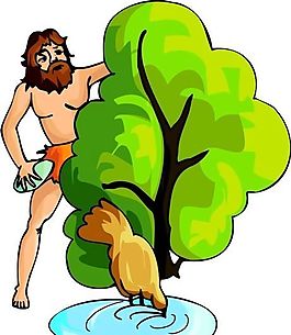 遠(yuǎn)古人物 猿猴時(shí)代 矢量 EPS格式_0018