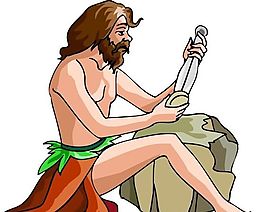 遠(yuǎn)古人物 猿猴時(shí)代 矢量 EPS格式_0010