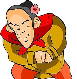 古代人物 卡通漫畫 矢量素材 AI格式_0142