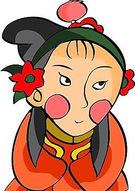 古代人物 卡通漫畫(huà) 矢量素材 AI格式_0009