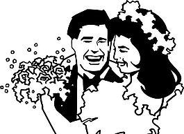 婚禮 婚紗 矢量素材 EPS格式_0006