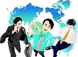 商務(wù)人物 職場(chǎng)人士 矢量人物 AI源文件_0001