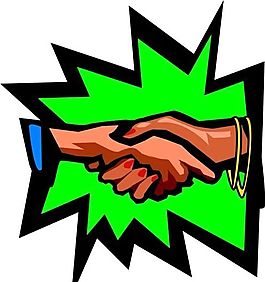 手勢 握手 矢量素材 EPS_0196