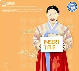 時尚女性 矢量素材 AI_0575