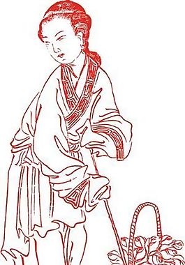 古代人物 女子 矢量素材 cdr格式_25