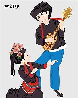 中國(guó)少數(shù)民族矢量素材 ai格式_28