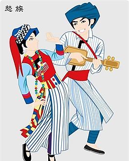 中國(guó)少數(shù)民族矢量素材 ai格式_26