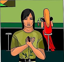 男人 人物圖案 矢量 EPS_0088