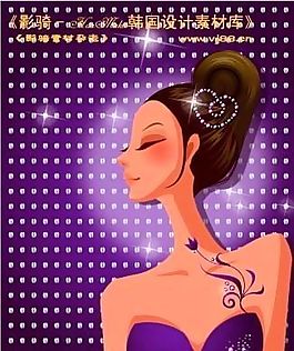 時(shí)尚俱樂部  矢量人物 AI_0321