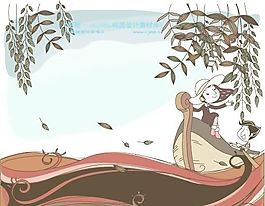 簡(jiǎn)單生活插畫(huà)  矢量人物 AI_0094