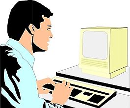 商務(wù)白領(lǐng) 職業(yè)人物 矢量 AI_0064