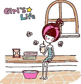 卡通兒童插畫 矢量EPS_1228