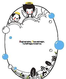 卡通兒童插畫(huà) 矢量EPS_1180