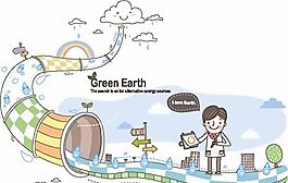 卡通兒童插畫 矢量AI_1054