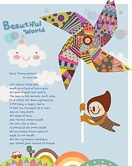 卡通兒童插畫 矢量漫畫兒童_782