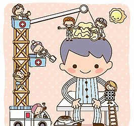 卡通兒童插畫 矢量AI_176